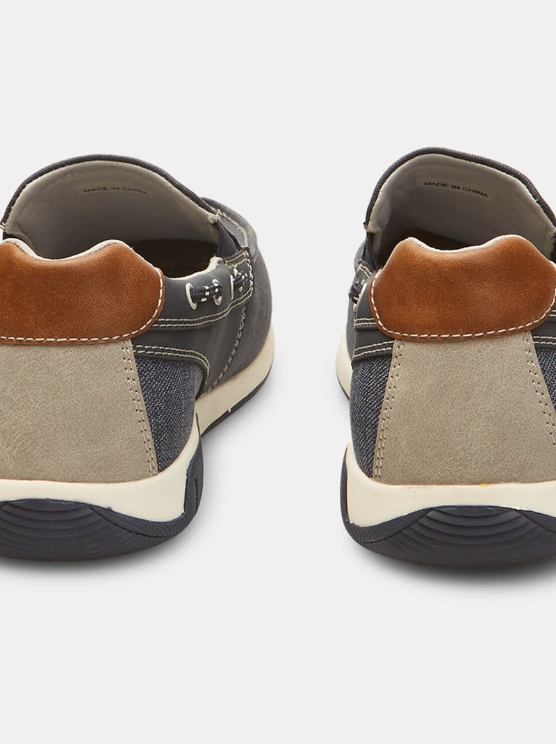 Mocassins de bateau BATA Bleu - Kiabi