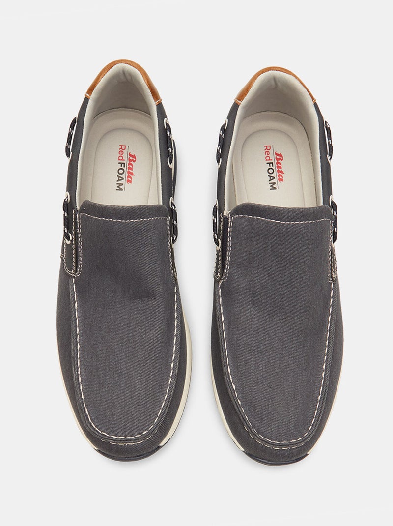 Mocassins de bateau BATA Bleu - Kiabi