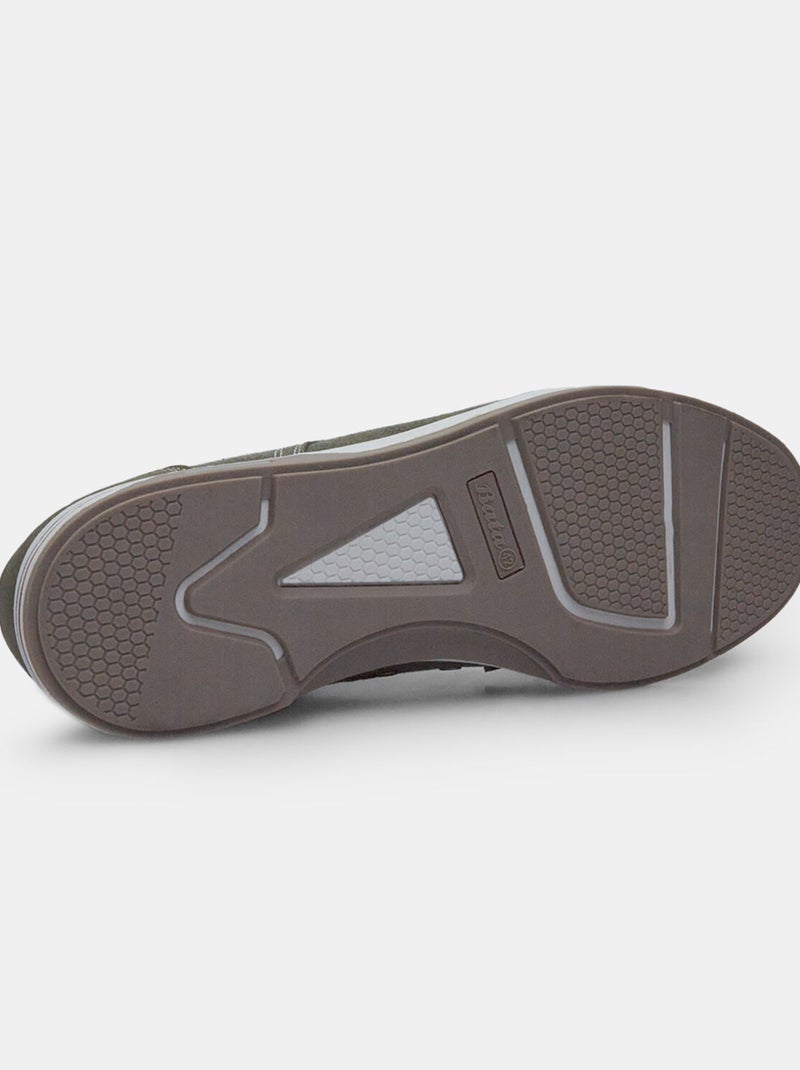 Mocassins de bateau BATA Vert - Kiabi