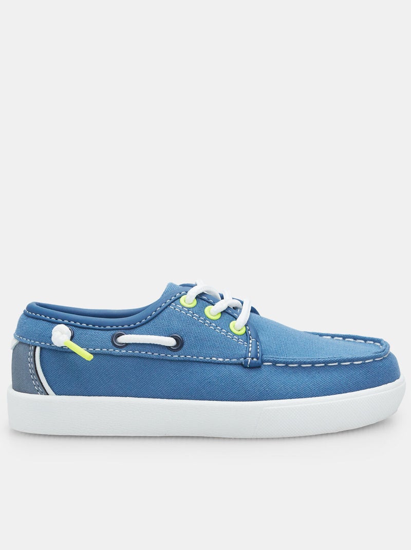 Mocassins de bateau pour  BATA Bleu - Kiabi