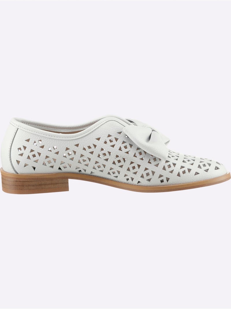 Mocassins De Fabrication Espagnole - Taille Standard - Helline Blanc - Kiabi