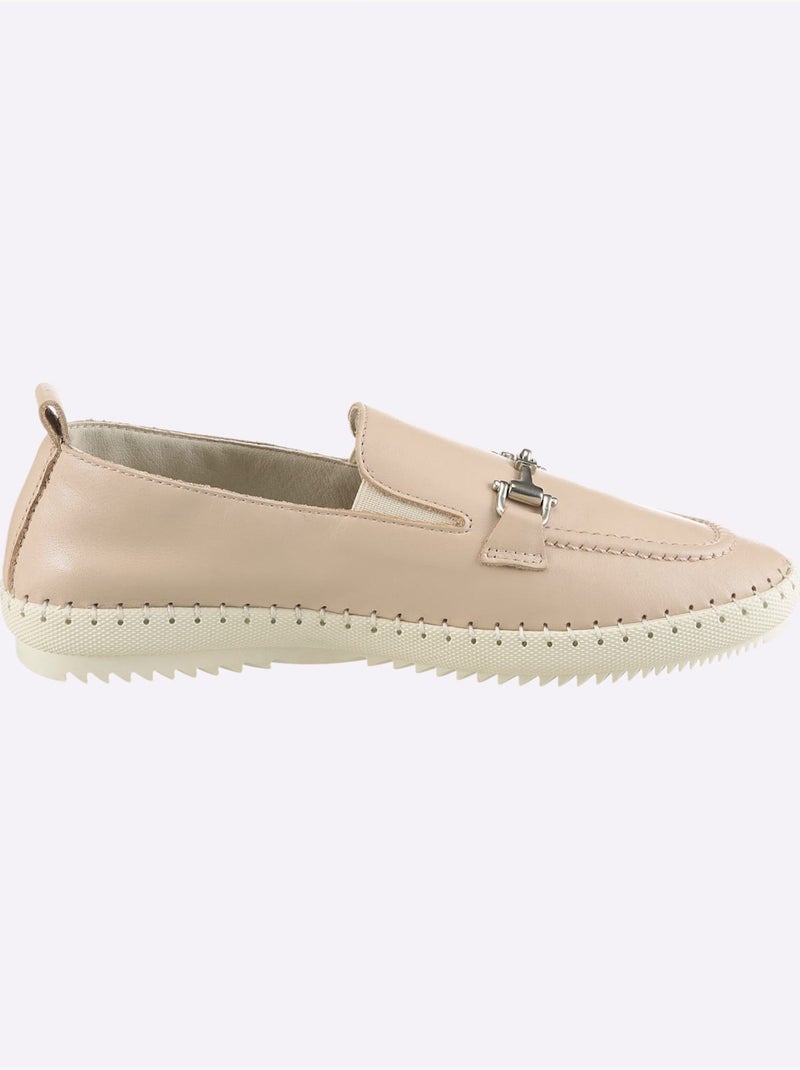 Mocassins De Fabrication Portugaise - Taille Standard - helline Beige - Kiabi