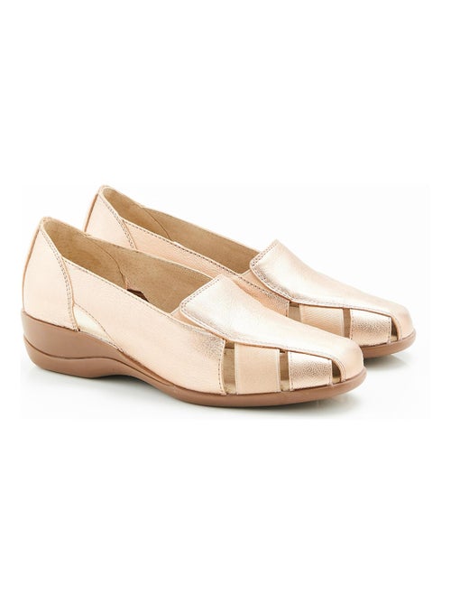 Mocassins dessus cuir - Damart - Kiabi Mocassins dessus cuir - Damart - Kiabi