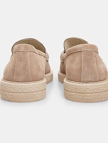 Mocassins d'été en daim BATA