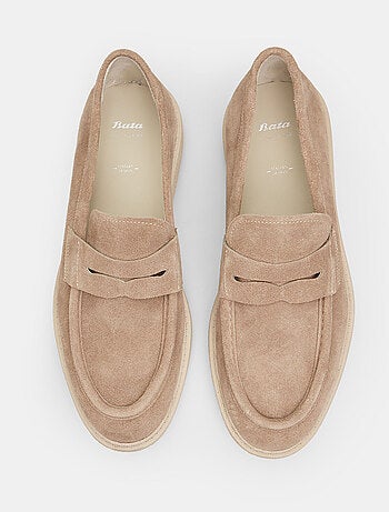 Mocassins d'été en daim BATA