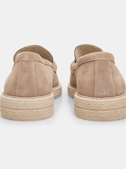 Mocassins d'été en daim BATA - Kiabi