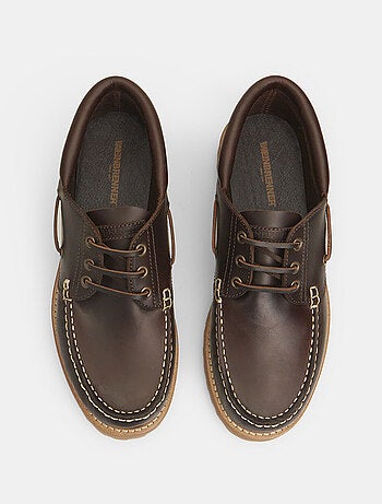 Mocassins d'hiver en cuir BATA Weinbrenner