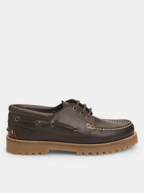 Mocassins d'hiver en cuir BATA Weinbrenner - Kiabi