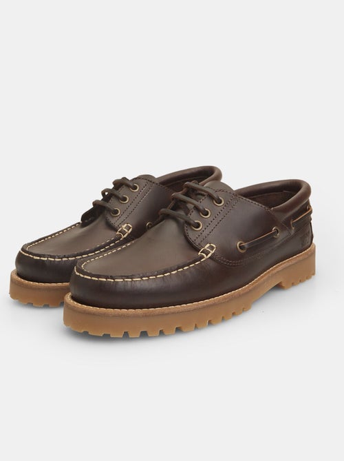Mocassins d'hiver en cuir BATA Weinbrenner - Kiabi
