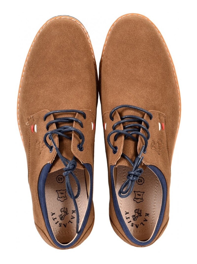 Mocassins Doublure CUIR PREMIUM Marron - Kiabi
