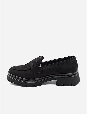 Mocassins effet daim - C M