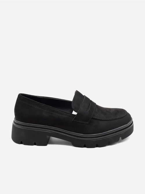 Mocassins effet daim - C M - Kiabi