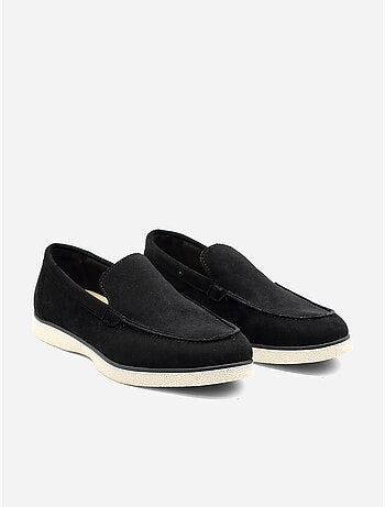 Mocassins effet daim - C M