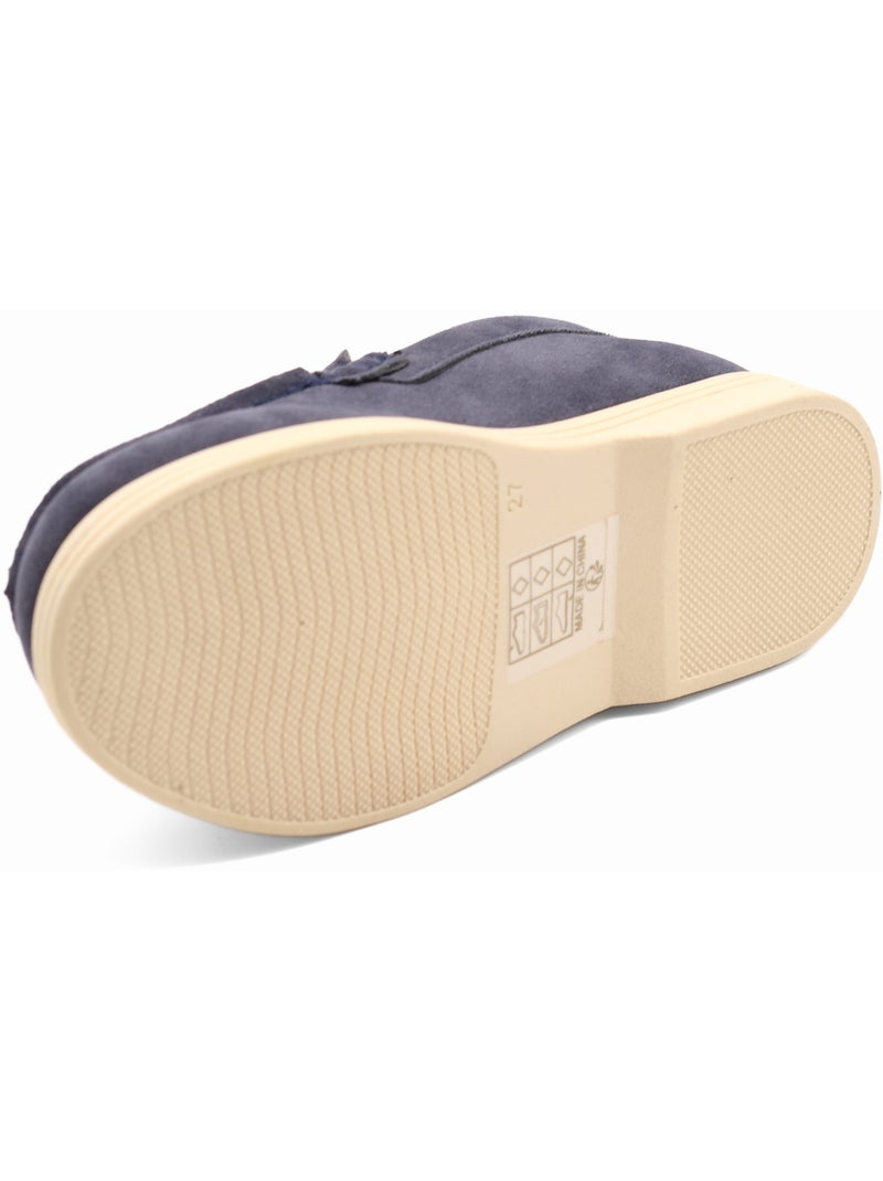 Mocassins effet daim Bleu foncé - Kiabi