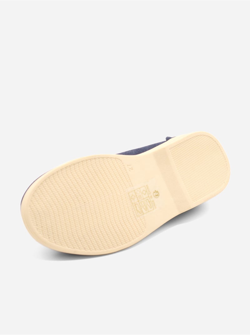 Mocassins effet daim Bleu foncé - Kiabi