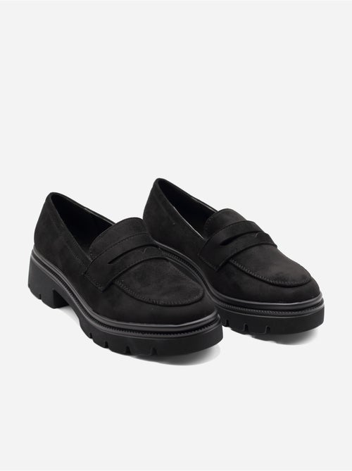 Mocassins effet daim - Kiabi