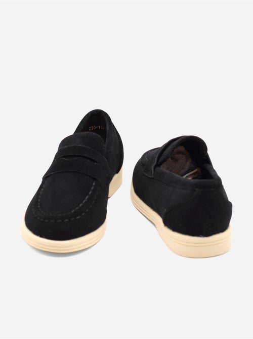 Mocassins effet daim - Kiabi