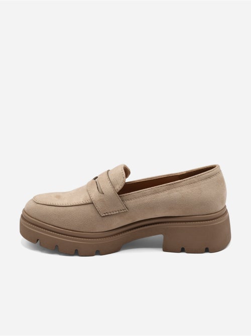 Mocassins effet daim - Kiabi