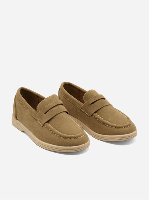 Mocassins effet daim - Kiabi