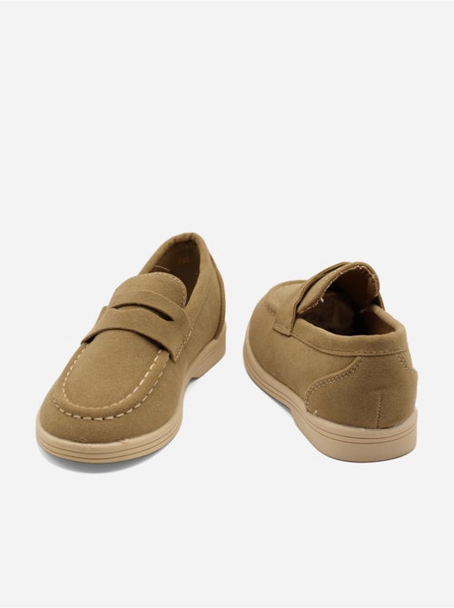 Mocassins effet daim - Kiabi