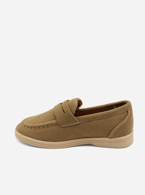 Mocassins effet daim - Kiabi