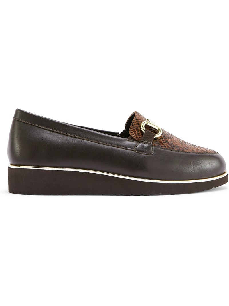 Mocassins élastiqués - PEDICONFORT Marron - Kiabi