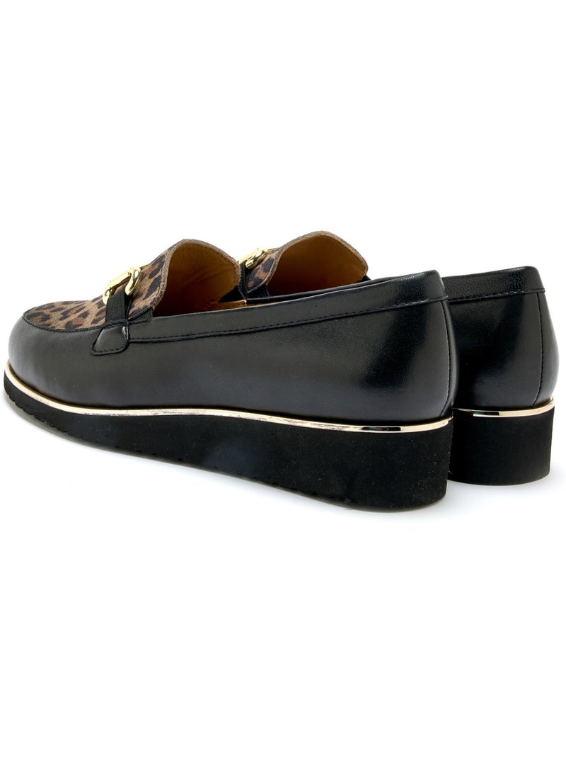 Mocassins élastiqués - PEDICONFORT Noir Multicolore - Kiabi