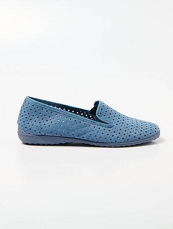 Mocassins élastiqués perforés largeur confort - afibel