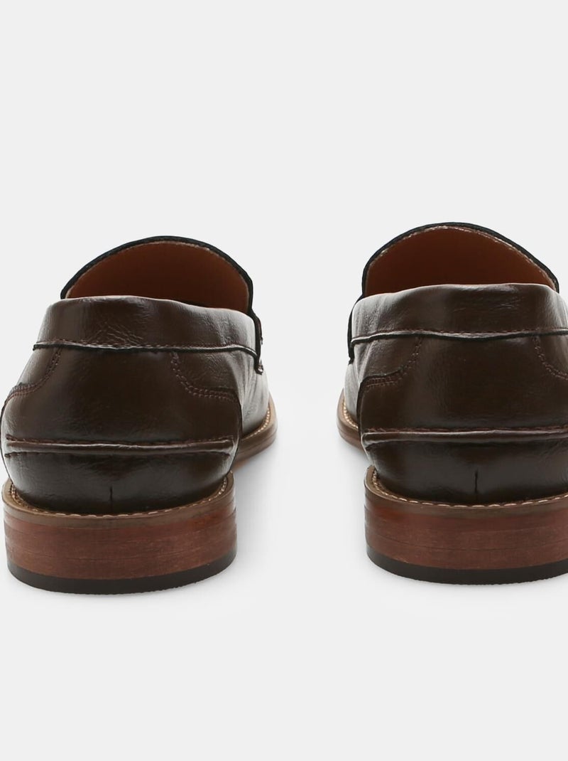 Mocassins élégants BATA Marron - Kiabi
