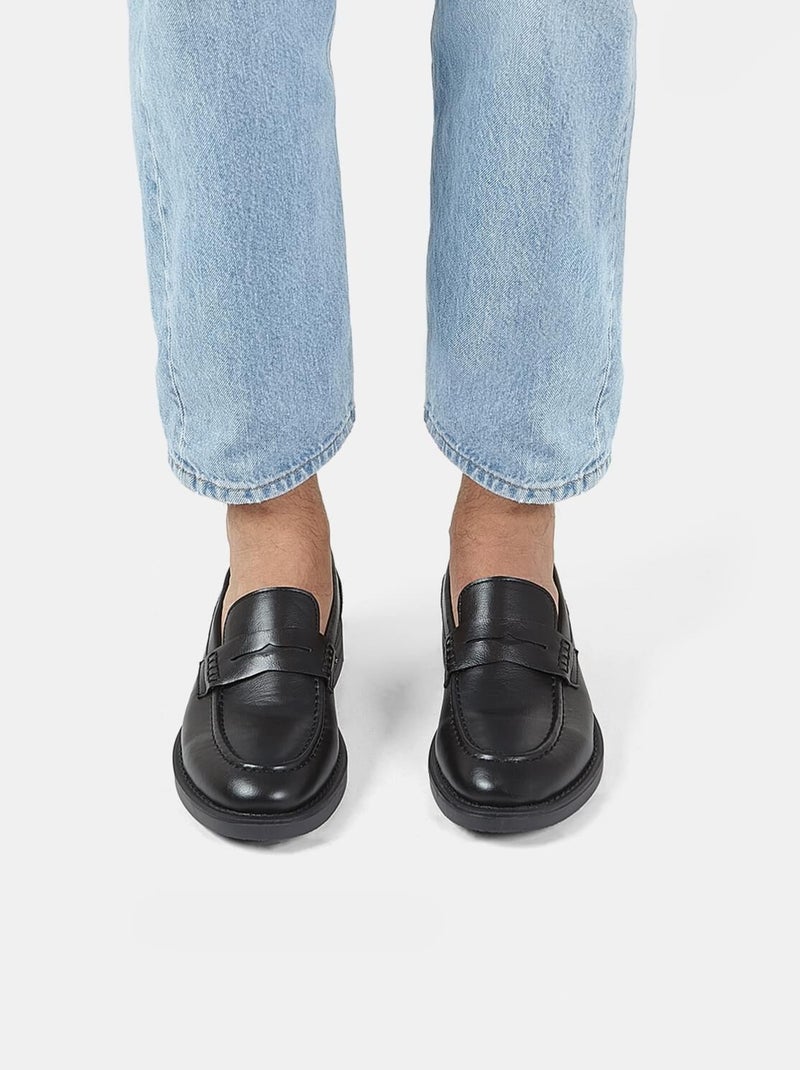Mocassins élégants  bata Noir - Kiabi