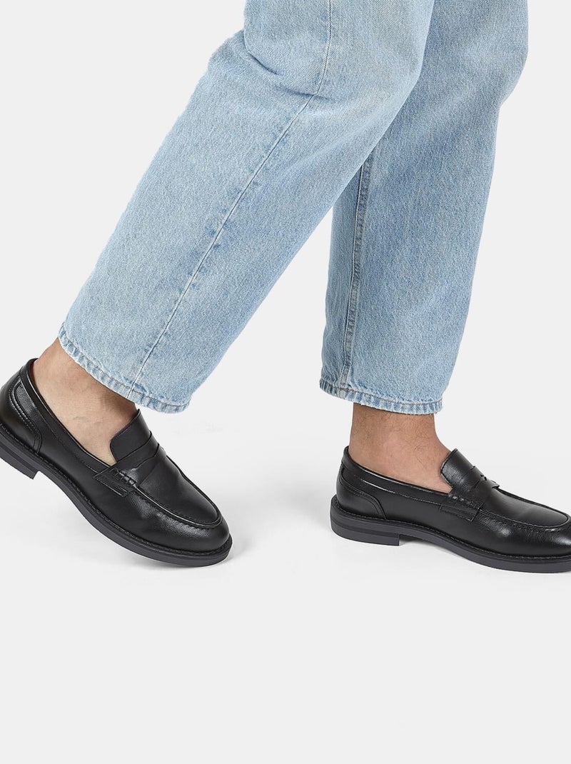 Mocassins élégants  bata Noir - Kiabi