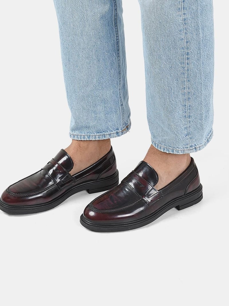 Mocassins élégants  BATA Rouge - Kiabi