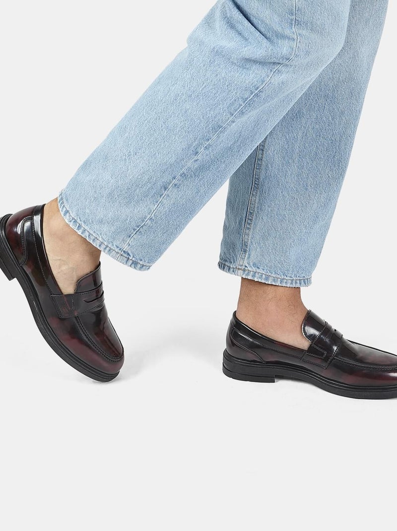 Mocassins élégants  BATA Rouge - Kiabi