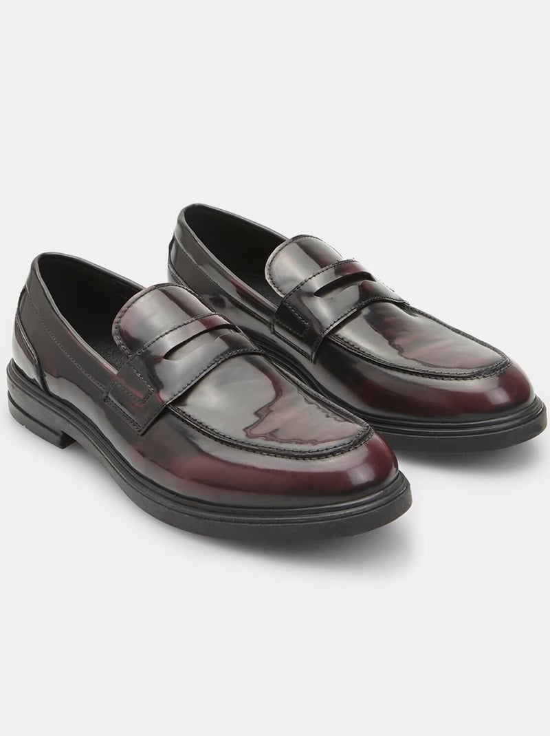 Mocassins élégants  BATA Rouge - Kiabi