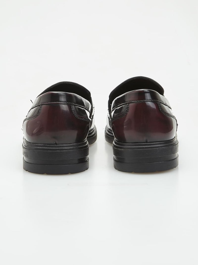 Mocassins élégants  BATA Rouge - Kiabi