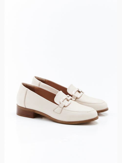 Mocassins en cuir - Damart - Kiabi