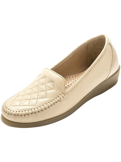 Mocassins en cuir - PEDICONFORT - Kiabi
