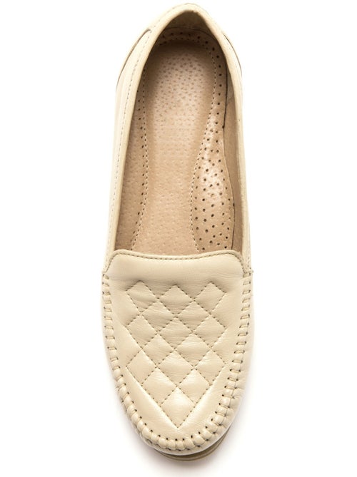 Mocassins en cuir - PEDICONFORT - Kiabi