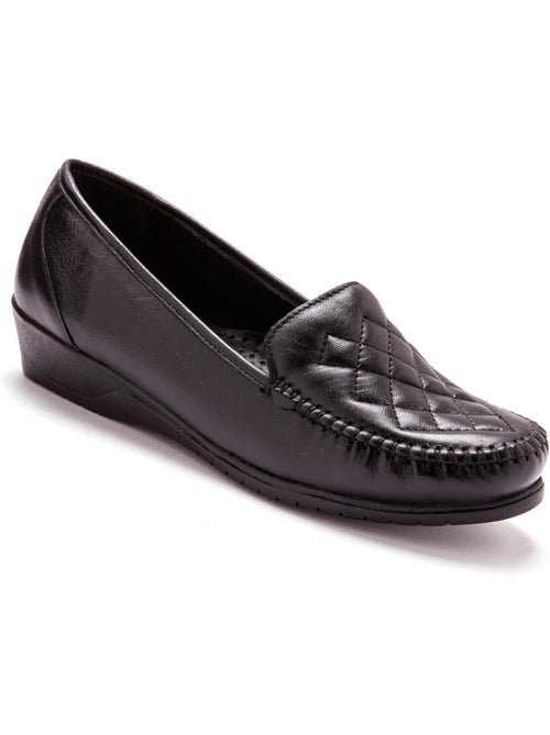 Mocassins en cuir - PEDICONFORT - Kiabi