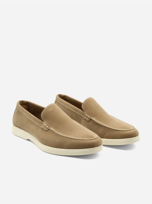 Mocassins en cuir - Uomo - Kiabi