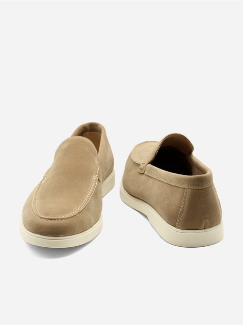 Mocassins en cuir - Uomo - Kiabi