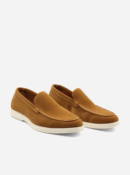 Mocassins en cuir - Uomo - Kiabi