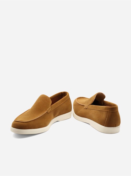 Mocassins en cuir - Uomo - Kiabi