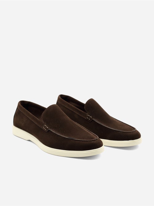 Mocassins en cuir - Uomo - Kiabi