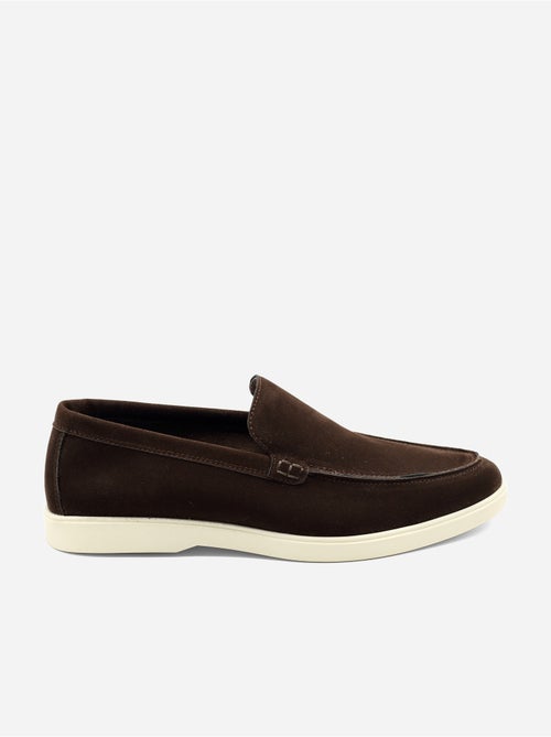 Mocassins en cuir - Uomo - Kiabi