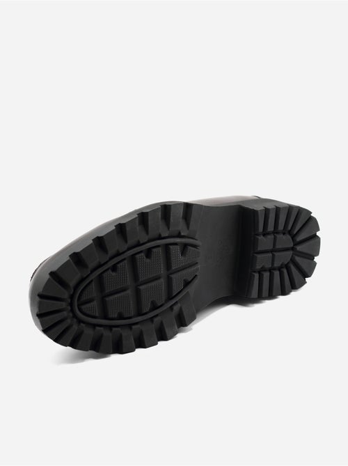 Mocassins en cuir - Uomo - Kiabi