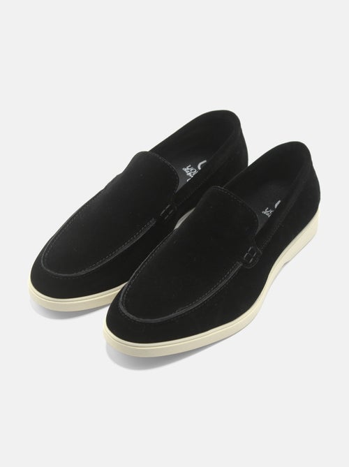 Mocassins en cuir - Uomo - Kiabi