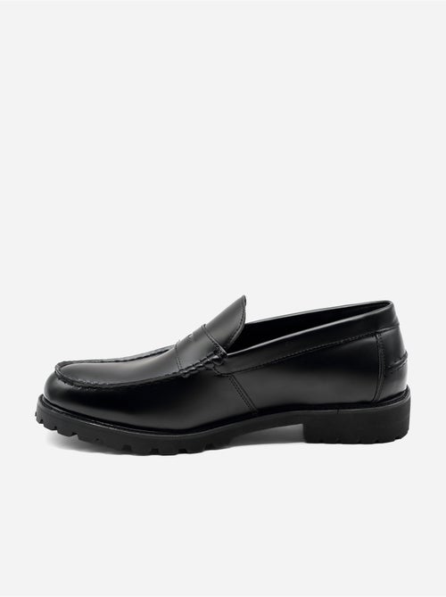 Mocassins en cuir - Uomo - Kiabi