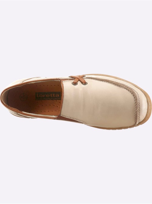 Mocassins en cuir avec élastiques latéraux et semelle amortissante - Taille standard - Witt - Kiabi Mocassins en cuir avec élastiques latéraux et semelle amortissante - Taille standard - Witt - Kiabi