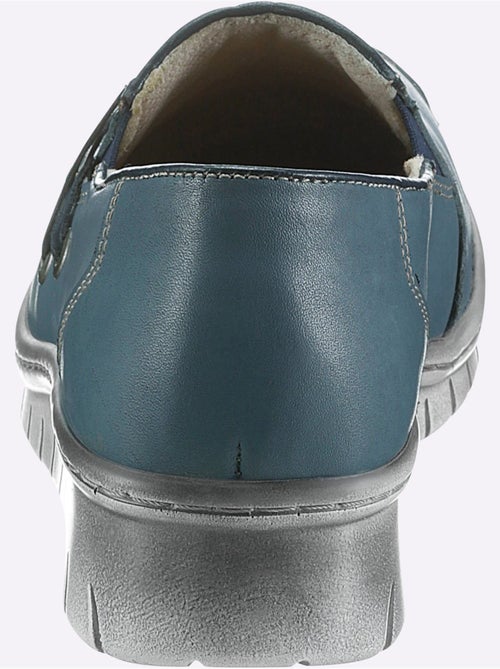 Mocassins en cuir avec élastiques latéraux et semelle amortissante - Taille standard - Witt - Kiabi Mocassins en cuir avec élastiques latéraux et semelle amortissante - Taille standard - Witt - Kiabi